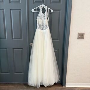 Camille La Vie White Dress Label Detail